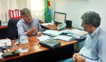 Barrera estuvo junto al Presidente del Organismo de Control de la Energa Elctrica